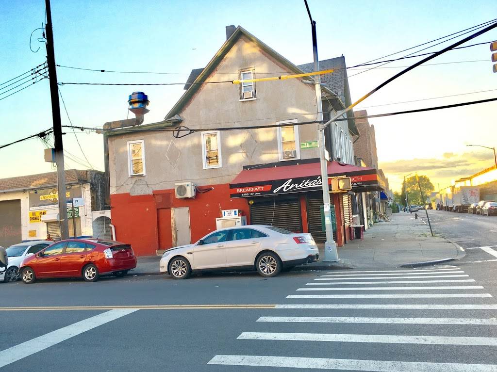 Anitas | restaurant | 6100 16th Ave, Brooklyn, NY 11204, USA | 3473743580 OR +1 347-374-3580