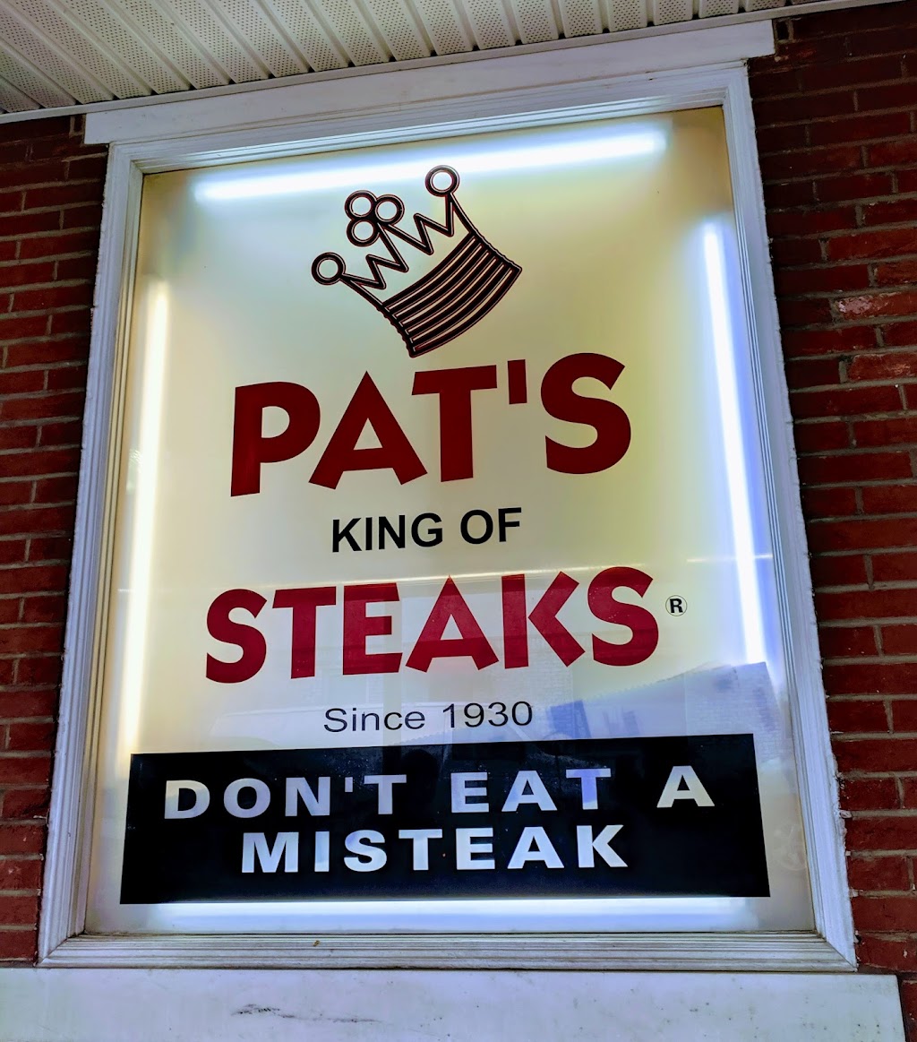 Pats King of Steaks | restaurant | 1237 E Passyunk Ave, Philadelphia, PA 19147, USA | 2154681546 OR +1 215-468-1546