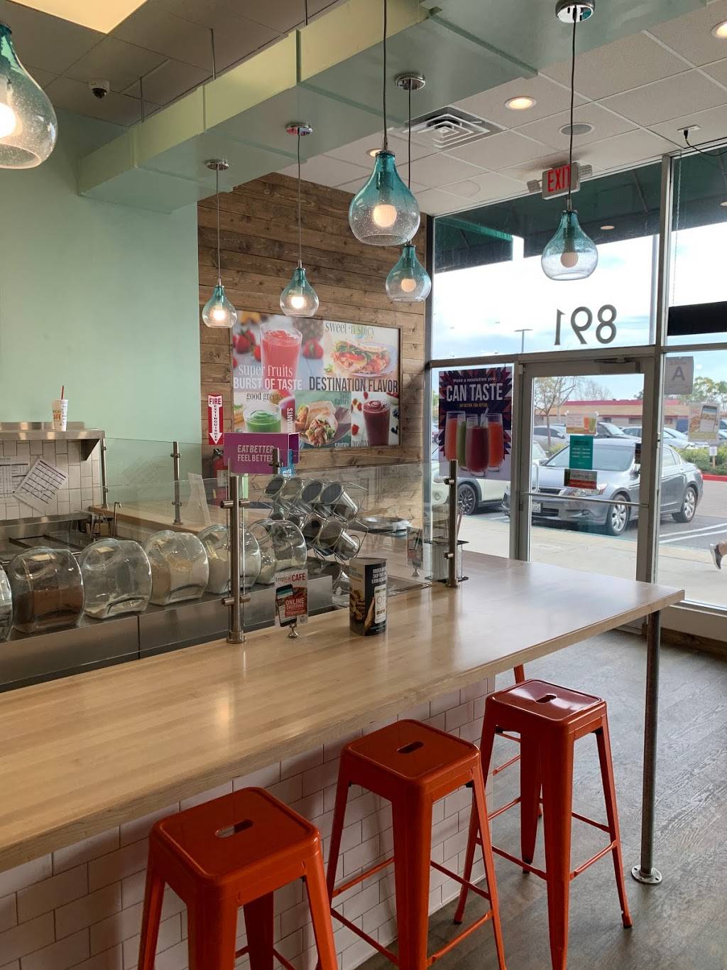 Tropical Smoothie Cafe | restaurant | 891 W Foothill Blvd Suit 891, Upland, CA 91786, USA | 9092564004 OR +1 909-256-4004