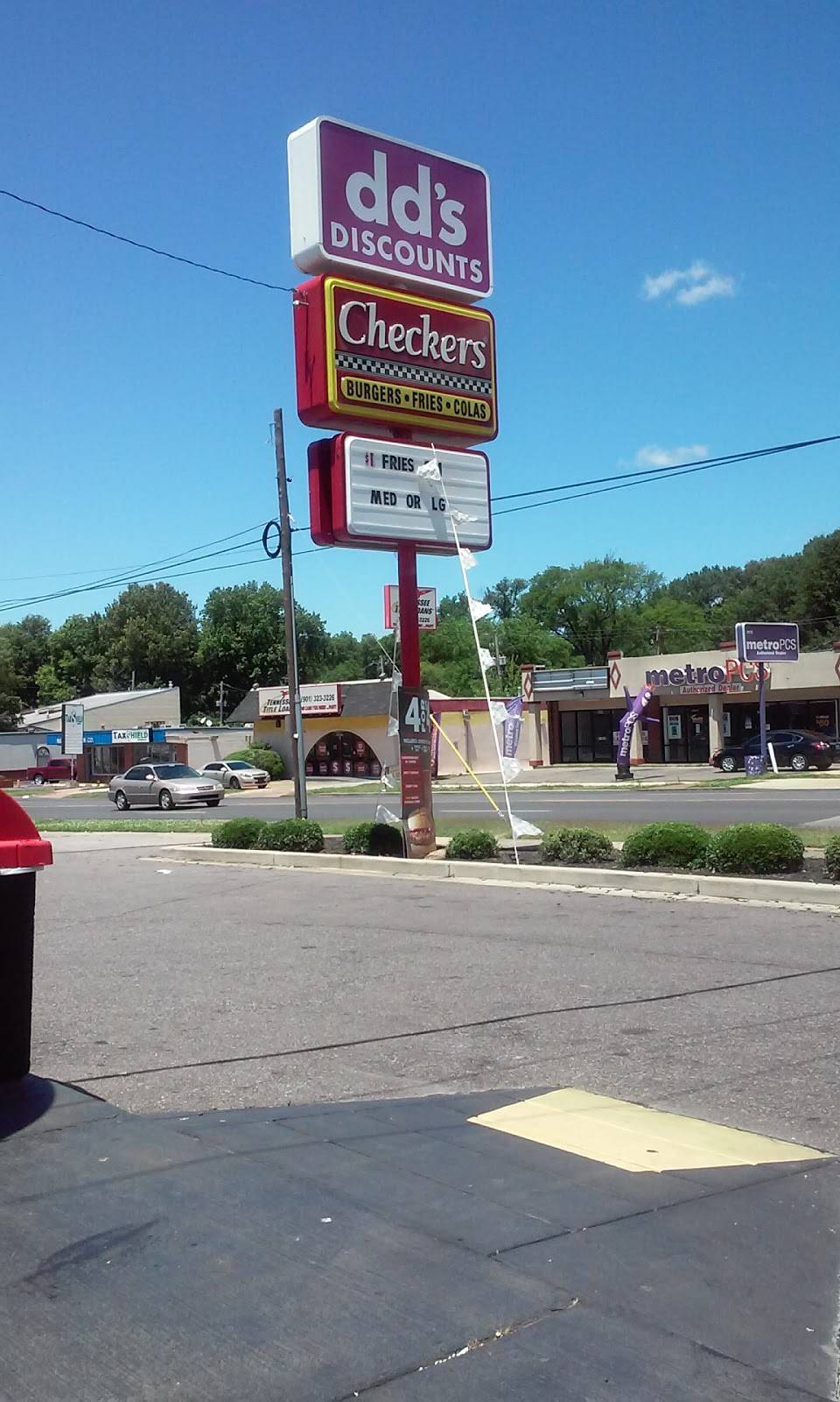 Checkers | restaurant | 3887 Park Ave, Memphis, TN 38111, USA | 9013230107 OR +1 901-323-0107