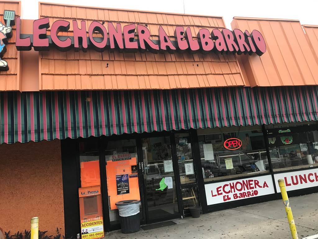 La Lechonera El Barrio | restaurant | 435 N Semoran Blvd, Orlando, FL 32807, USA | 4073843145 OR +1 407-384-3145