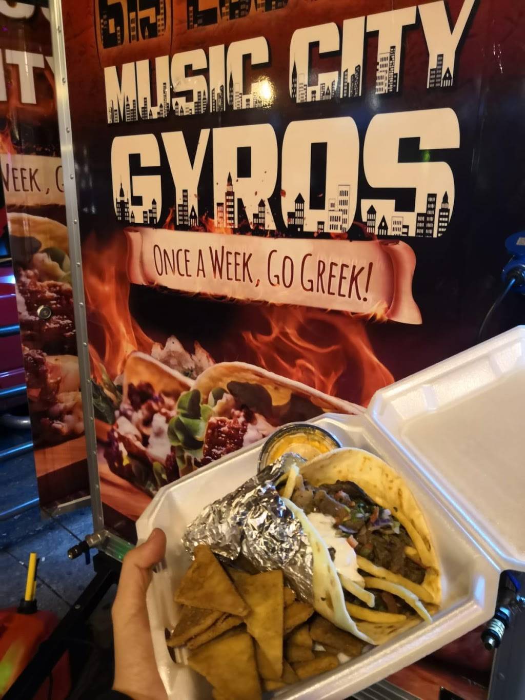 Music City Gyros | restaurant | 514 Church St, Nashville, TN 37219, USA | 6152000799 OR +1 615-200-0799