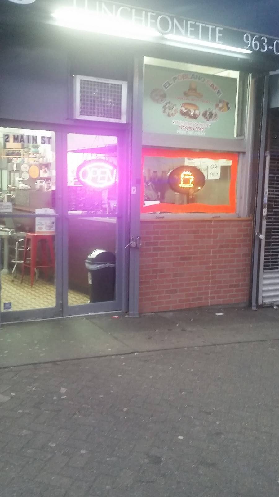 El Poblano Cafe | restaurant | 2 Main St, Yonkers, NY 10701, USA | 9149630062 OR +1 914-963-0062