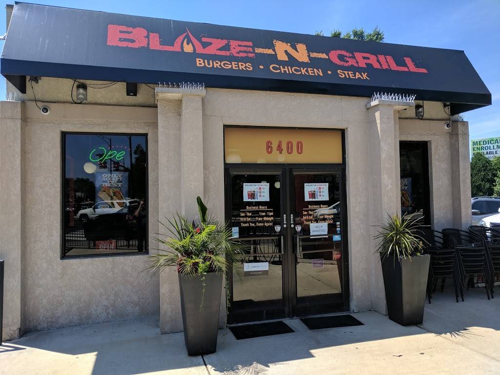 Blaze-N-Grill | restaurant | 6400 N Milwaukee Ave, Chicago, IL 60631, USA | 7738532622 OR +1 773-853-2622