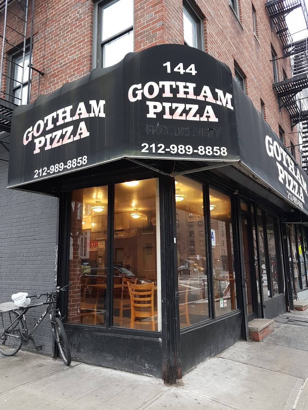 Gotham Pizza | meal takeaway | 144 9th Ave, New York, NY 10011, USA | 2129898858 OR +1 212-989-8858