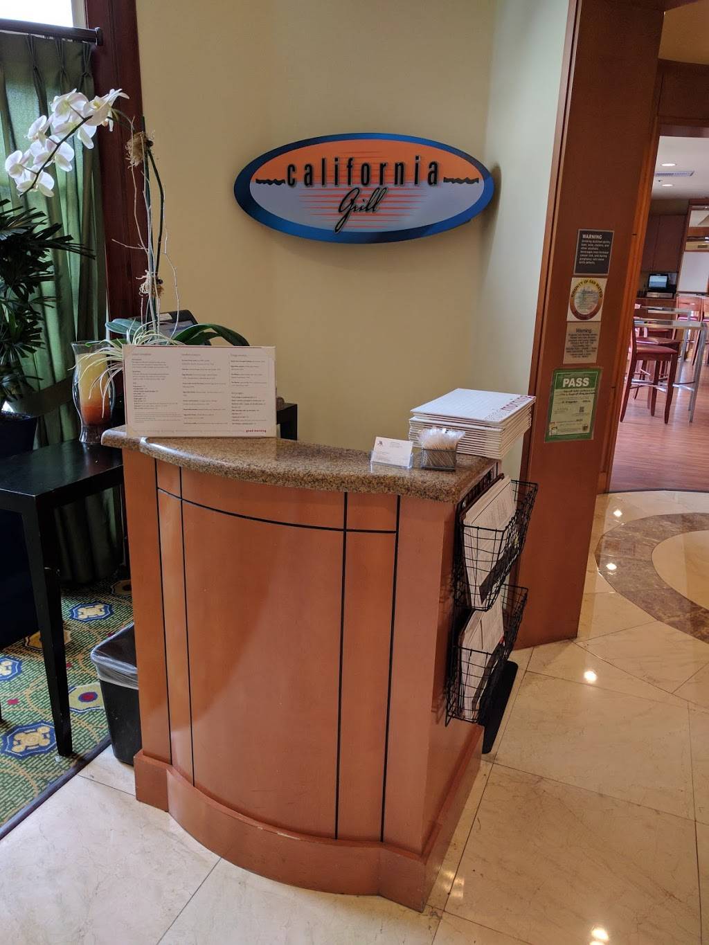 California Grill & Bar | restaurant | 1770 S Amphlett Blvd, San Mateo, CA 94402, USA | 6506536000 OR +1 650-653-6000