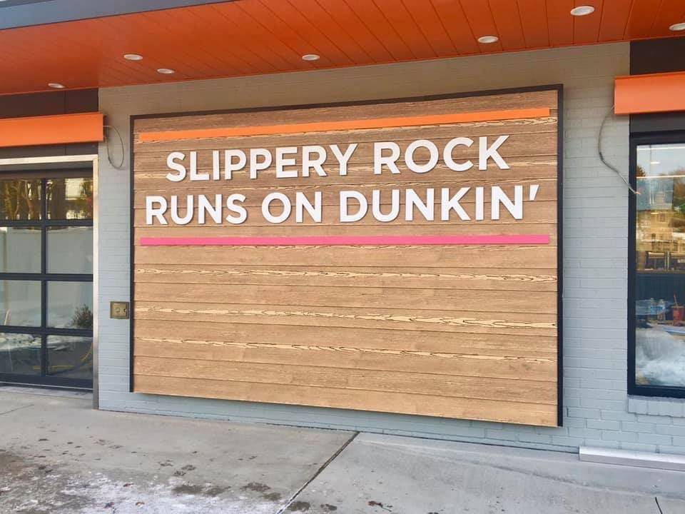 Dunkin | bakery | 304 S Main St, Slippery Rock, PA 16057, USA | 7244060097 OR +1 724-406-0097