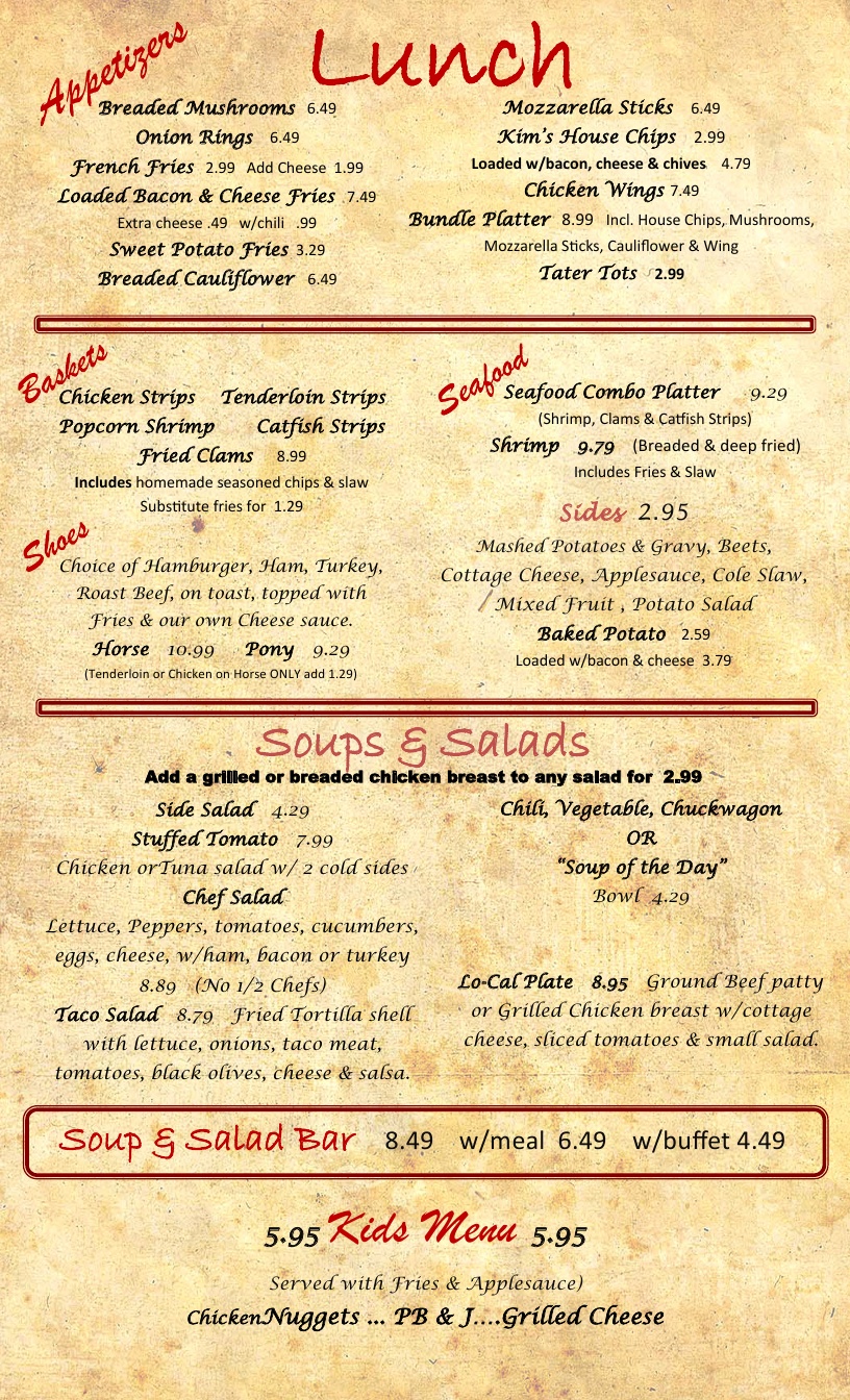 Kims Place Cafe | restaurant | 211 E Court St, Jacksonville, IL 62650, USA | 2172456037 OR +1 217-245-6037