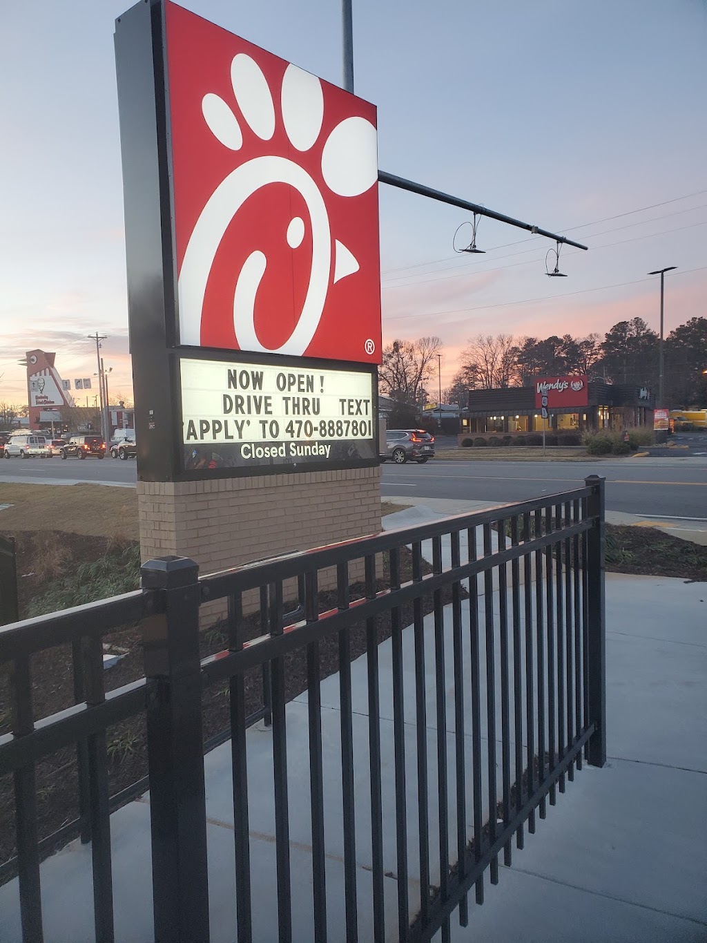 Chick-fil-A | restaurant | 1110 Roswell Rd, Marietta, GA 30062, USA | 7704201856 OR +1 770-420-1856