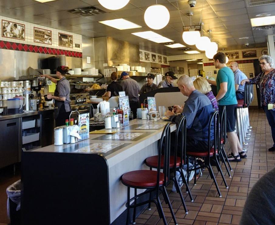 Waffle House | meal takeaway | 2555 Limestone Pkwy, Gainesville, GA 30501, USA | 6784507370 OR +1 678-450-7370