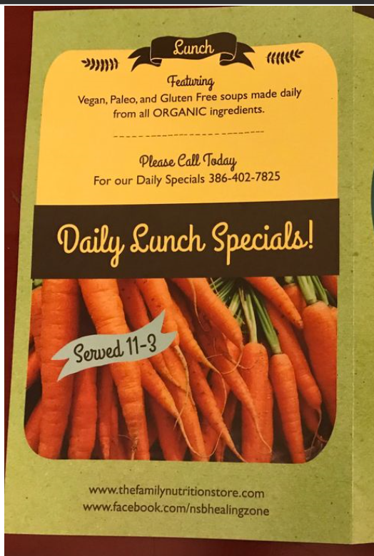 Healing Zone at 515 Canal | restaurant | 515 Canal St, New Smyrna Beach, FL 32168, USA | 3864027825 OR +1 386-402-7825