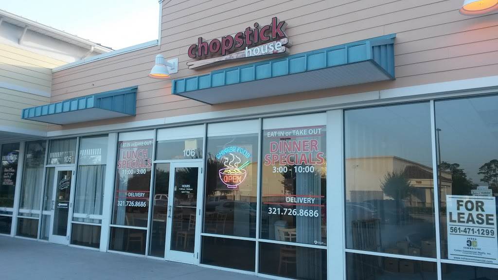 Chopstick House | restaurant | 4270 Minton Rd # 106, Melbourne, FL 32904, USA | 3217268686 OR +1 321-726-8686