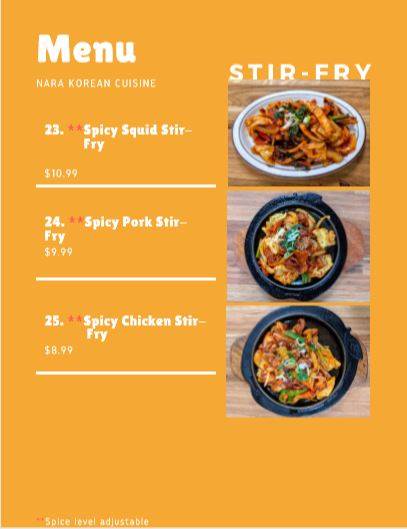 Nara Korean Cuisine | cafe | 1526 Bethel Rd, Columbus, OH 43220, USA | 6144598070 OR +1 614-459-8070