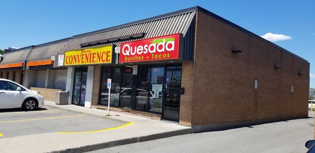 Quesada Burritos & Tacos | restaurant | 648 Dixon Rd, Etobicoke, ON M9W 1J1, Canada | 4162460008 OR +1 416-246-0008