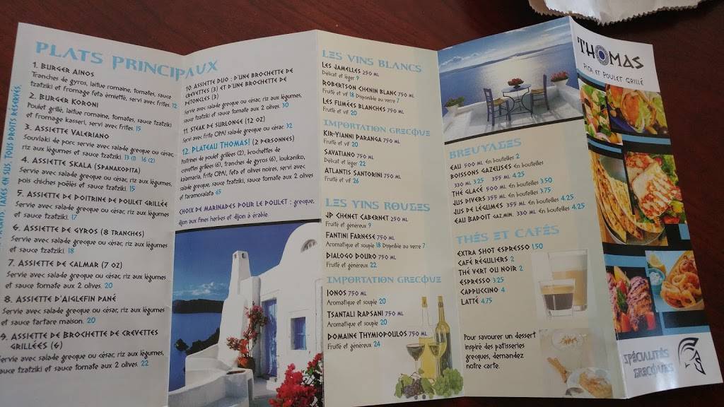 Thomas Pita et Poulet Grillé | restaurant | 2660 Rue Lafontaine, Saint-Hyacinthe, QC J2S 2N4, Canada | 4507783636 OR +1 450-778-3636