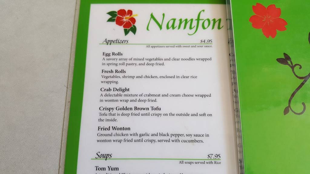 Namfon Thai Cuisine | restaurant | 10400 Greenwood Ave N, Seattle, WA 98133, USA | 2065278000 OR +1 206-527-8000