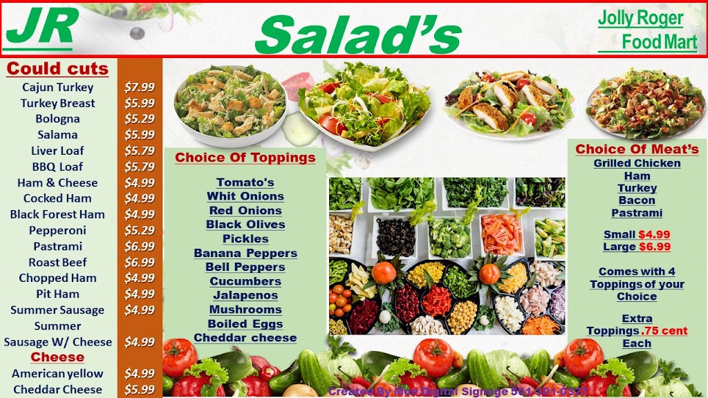 Jolly Roger food mart | restaurant | 210 N First St, McGehee, AR 71654, USA | 8702225801 OR +1 870-222-5801