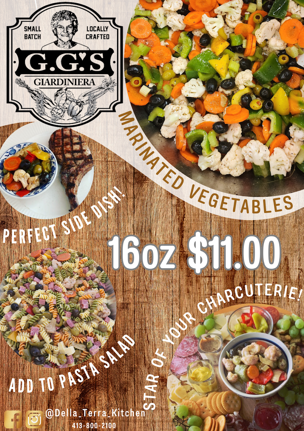 Della Terra Kitchen | restaurant | 108 Congamond Rd, Southwick, MA 01077, USA | 4138002100 OR +1 413-800-2100