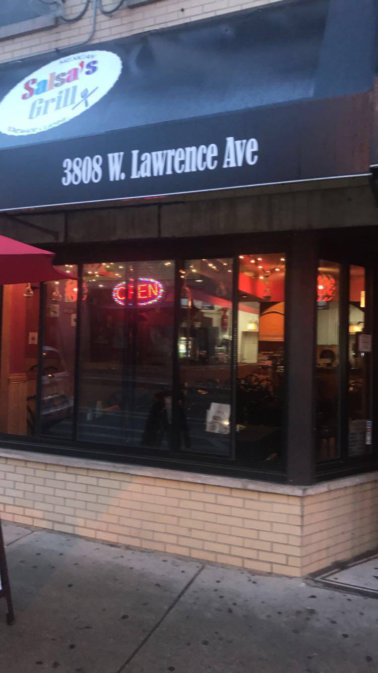 Salsas Grill | restaurant | 3808 W Lawrence Ave, Chicago, IL 60625, USA | 7732936411 OR +1 773-293-6411