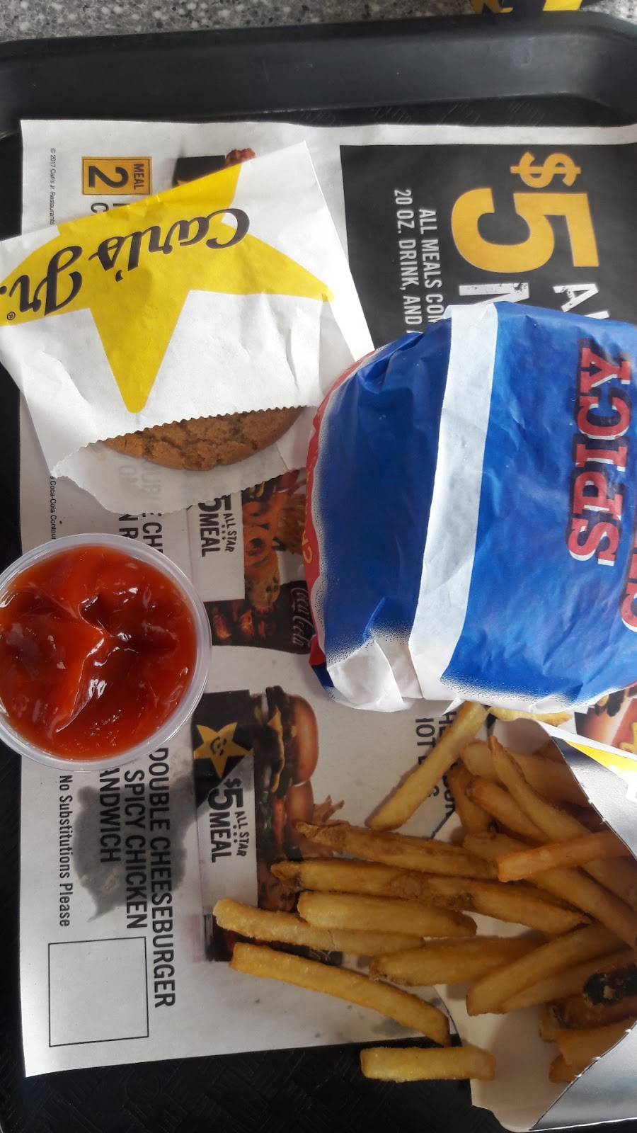 Carls Jr. | restaurant | 2608 El Camino Real, Carlsbad, CA 92008, USA | 7607295584 OR +1 760-729-5584