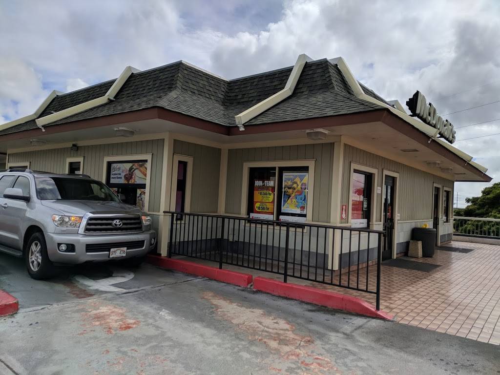 McDonalds | cafe | 99-115 Aiea Heights Dr, Aiea, HI 96701, USA | 8084834759 OR +1 808-483-4759
