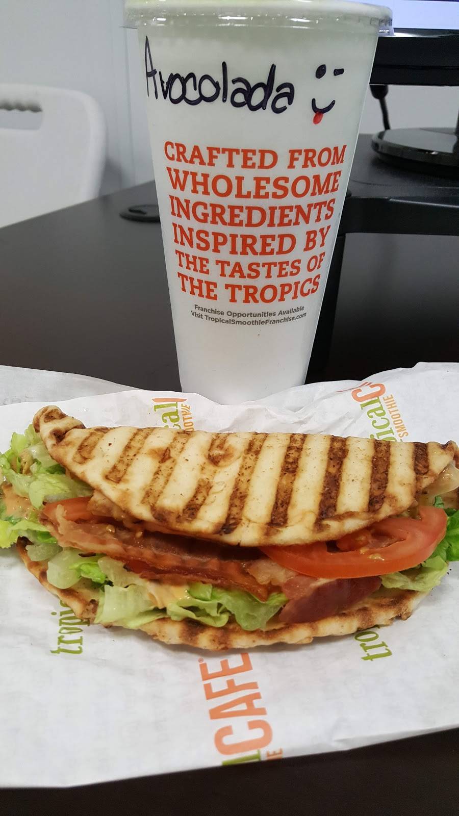 Tropical Smoothie Cafe | restaurant | 10260 Baltimore Ave, College Park, MD 20740, USA | 2403916082 OR +1 240-391-6082