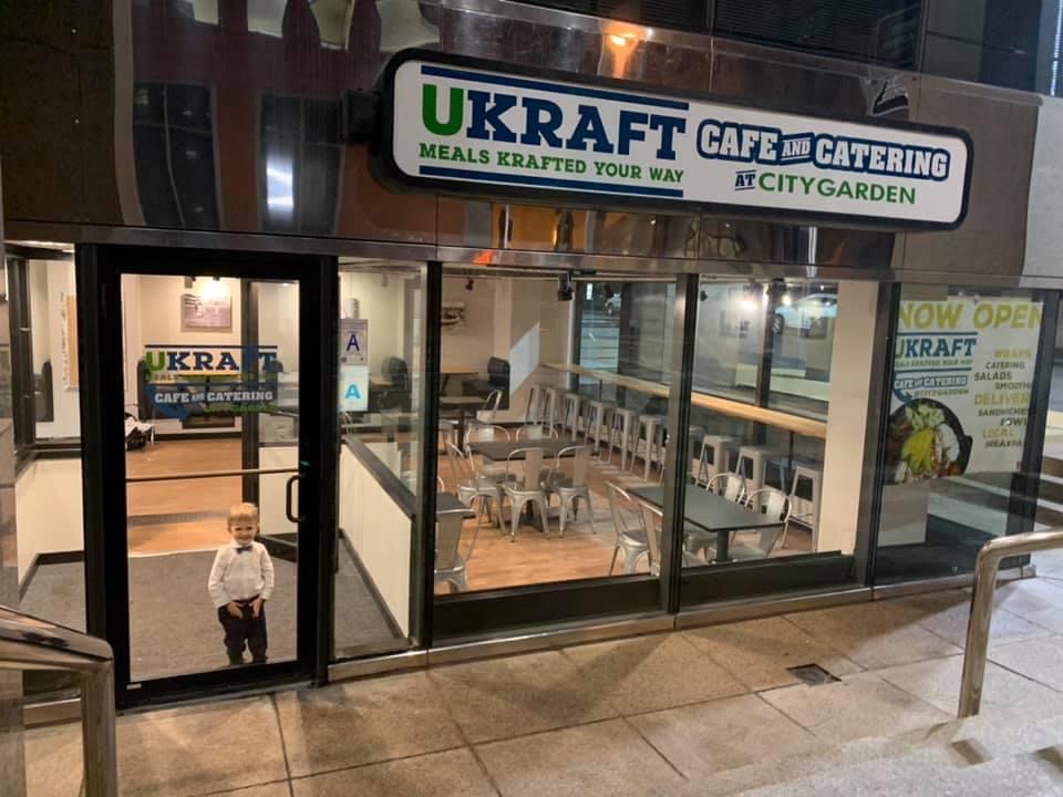 UKRAFT Cafe & Catering — Downtown, City Garden | restaurant | 701 Market St Suite P1, St. Louis, MO 63101, USA | 3143764352 OR +1 314-376-4352