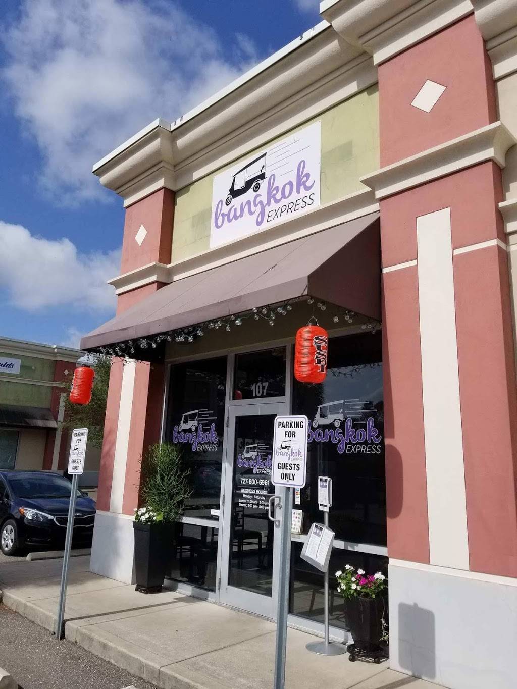 BANGKOK EXPRESS THAI & SUSHI | restaurant | 3700 Ulmerton Rd #107, Clearwater, FL 33762, USA | 7278006961 OR +1 727-800-6961