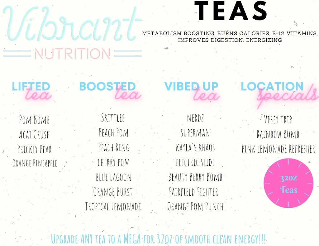 Vibrant Nutrition | restaurant | 1180 Nilles Rd Unit 3, Fairfield, OH 45014, USA | 5137735703 OR +1 513-773-5703