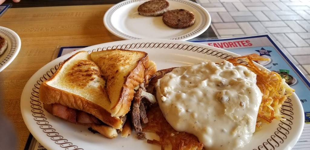 Waffle House | meal takeaway | 8220 Pineville-Matthews Rd, Pineville, NC 28134, USA | 7045418723 OR +1 704-541-8723