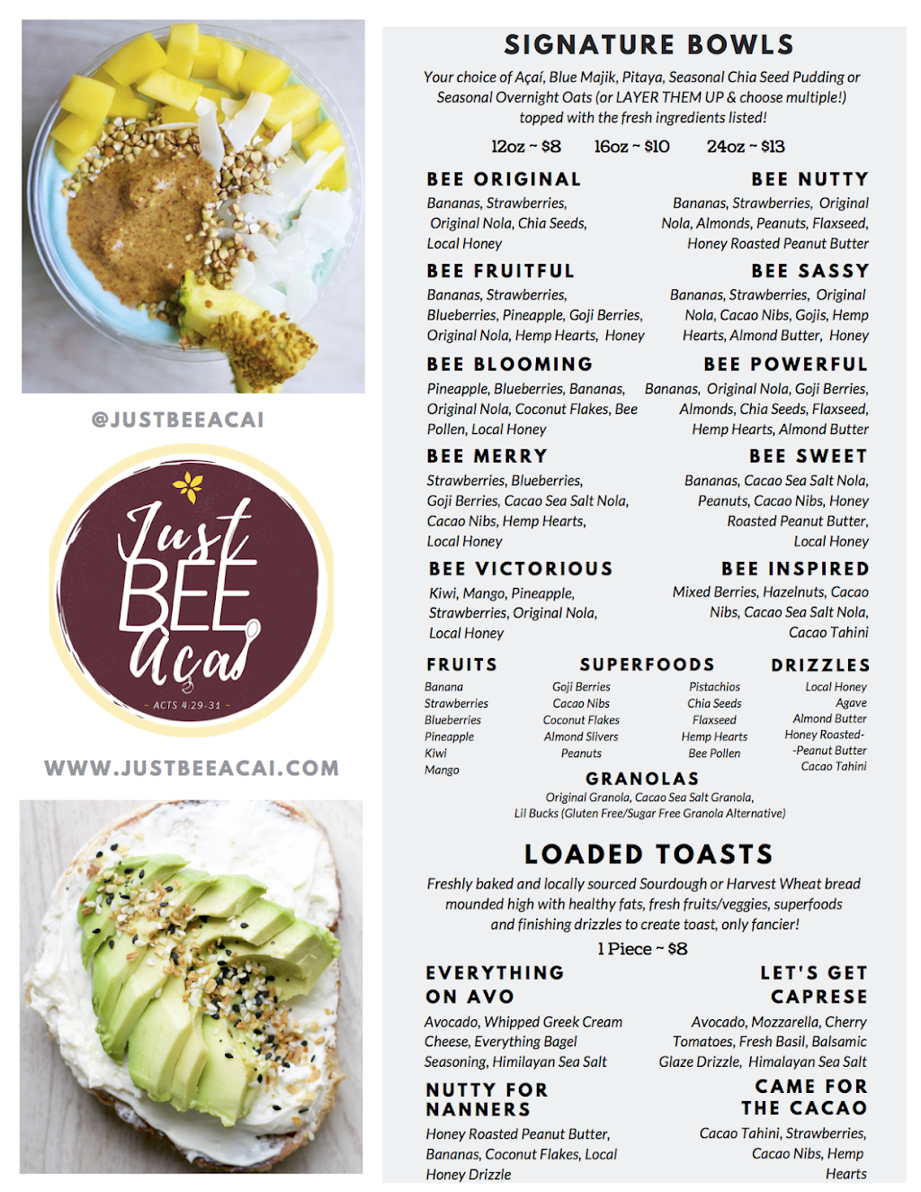 Just BEE Açaí UIUC | restaurant | 1401 W Green St, Urbana, IL 61801, USA | 2175527949 OR +1 217-552-7949