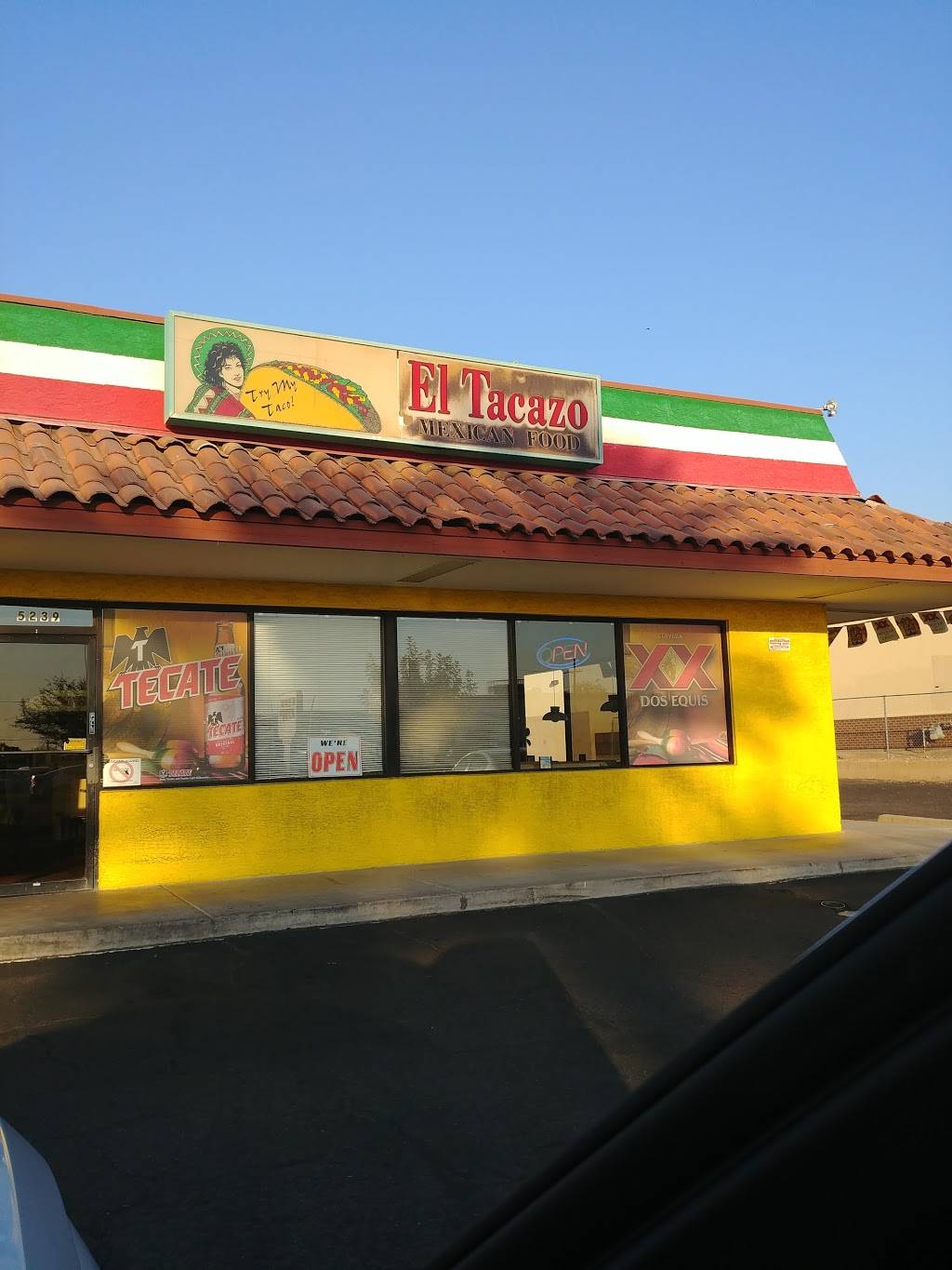 El Tacazo | restaurant | 5239 S Central Ave, Phoenix, AZ 85040, USA | 6022769411 OR +1 602-276-9411