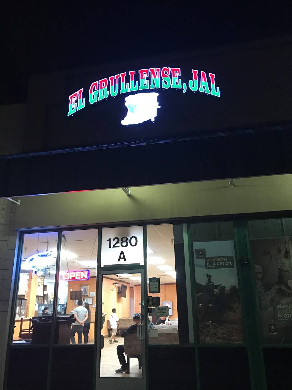 Tacos El Grullense Jal | restaurant | 251 1st St, Gilroy, CA 95020, USA | 4088427749 OR +1 408-842-7749