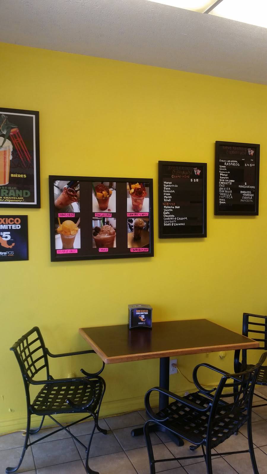 Ricos Raspados Cuernavaca | restaurant | 2929 E McDowell Rd, Phoenix, AZ 85008, USA | 6022739967 OR +1 602-273-9967