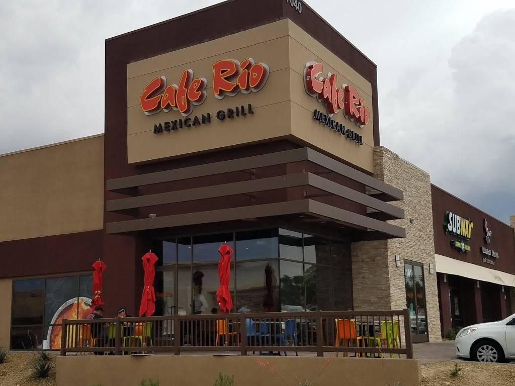 Cafe Rio Mexican Grill | restaurant | 7040 S Durango Dr #101, Las Vegas, NV 89113, USA | 7025079123 OR +1 702-507-9123