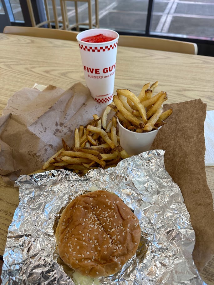 Five Guys | restaurant | 933 E Hillsdale Blvd, Foster City, CA 94404, USA | 6502359485 OR +1 650-235-9485