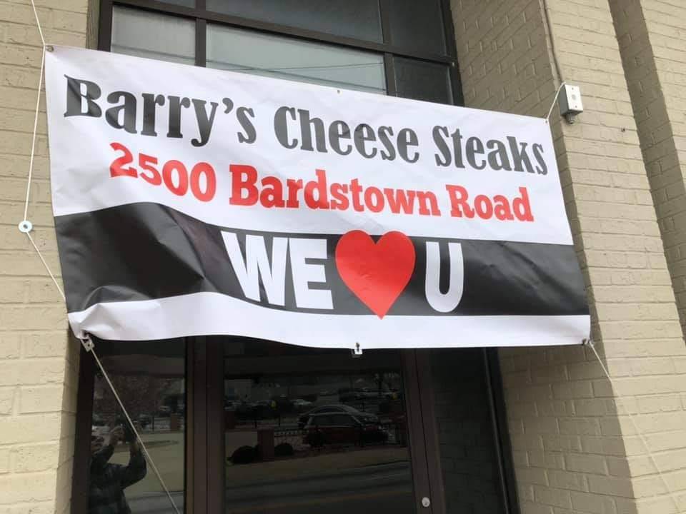 Barrys Cheese Steaks and More | restaurant | 2500 Bardstown Rd, Louisville, KY 40205, USA | 5023842430 OR +1 502-384-2430