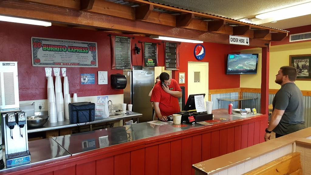 Burrito Express Gilbert | restaurant | 1605 S Gilbert Rd, Gilbert, AZ 85295, USA | 4803982479 OR +1 480-398-2479