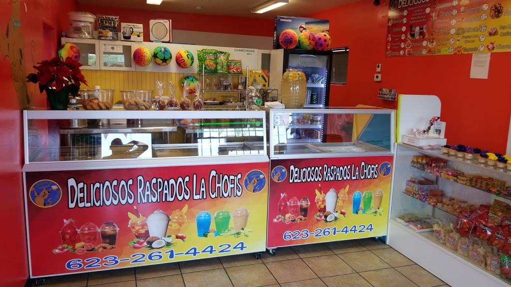 RASPADOS "LA CHOFIS" | restaurant | 3012 N 16th St, Phoenix, AZ 85016, USA | 6232614424 OR +1 623-261-4424
