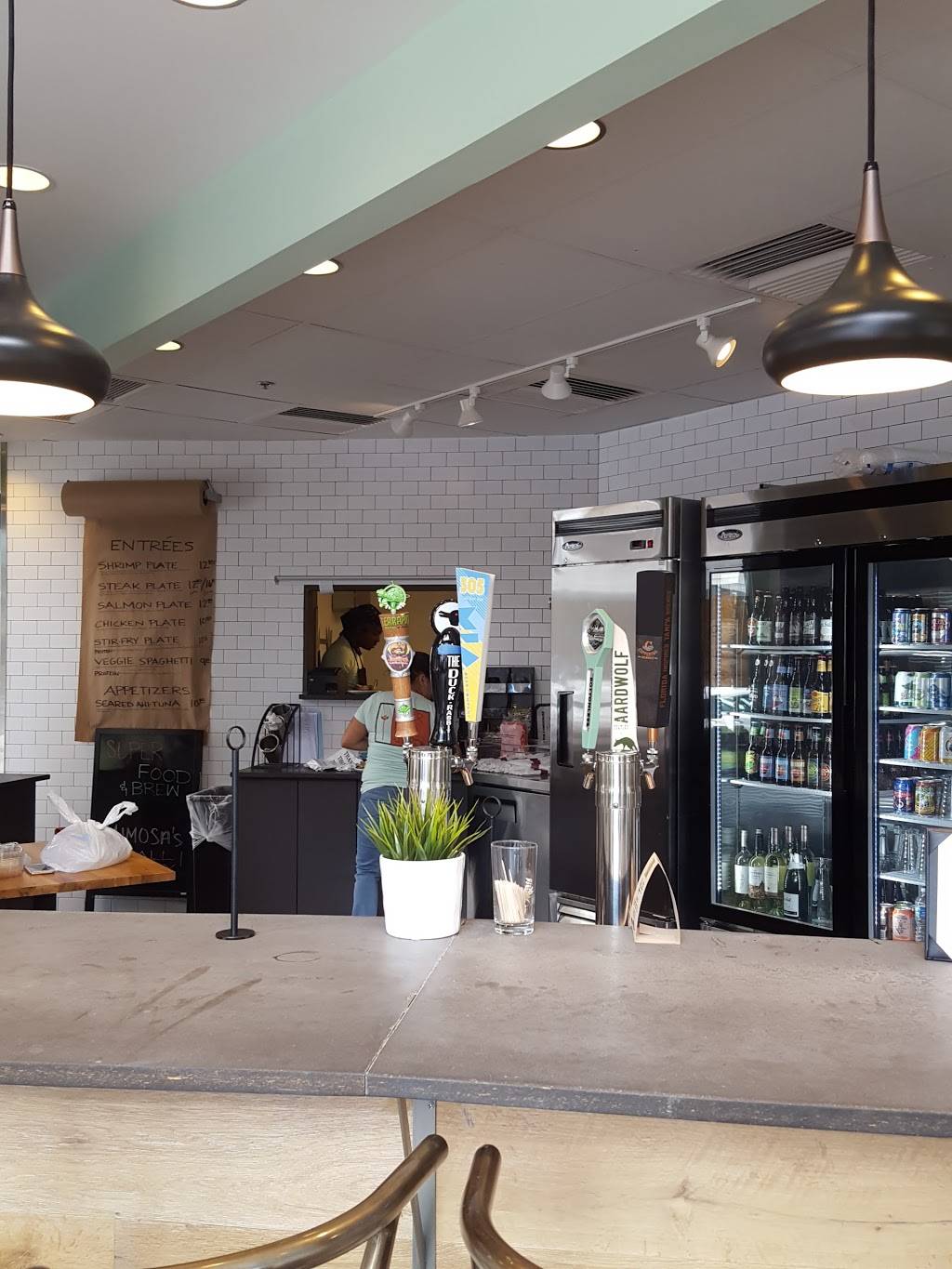 Super Food And Brew | restaurant | 11 E Forsyth St, Jacksonville, FL 32202, USA | 9047231180 OR +1 904-723-1180