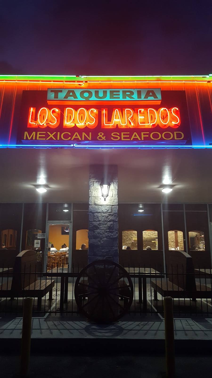Taqueria Los Dos Laredos | restaurant | 4703 Rigsby Ave, San Antonio, TX 78222, USA | 2103338172 OR +1 210-333-8172