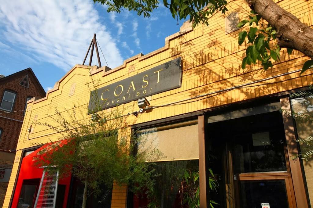 Coast Sushi Bar | restaurant | 2045 N Damen Ave, Chicago, IL 60647, USA | 7732355775 OR +1 773-235-5775