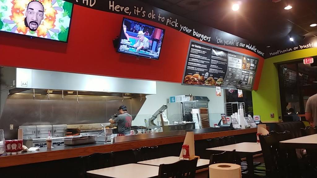 MOOYAH Burgers, Fries & Shakes | restaurant | 2704 Cross Timbers Rd Suite 128, Flower Mound, TX 75028, USA | 9725393388 OR +1 972-539-3388