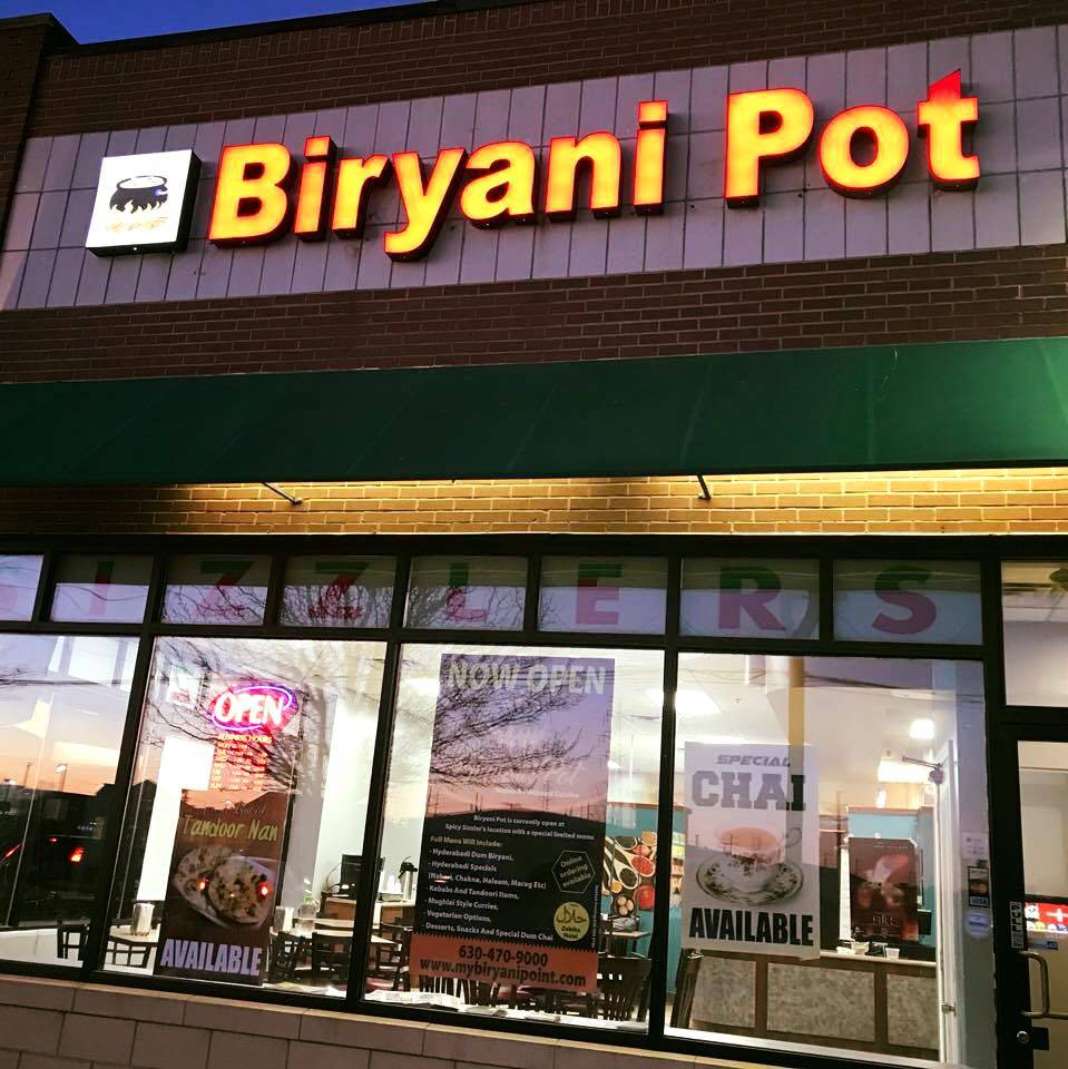 Biryani Pot | restaurant | 2811 Patriots Ln ste 101, Naperville, IL 60563, USA | 6304709000 OR +1 630-470-9000