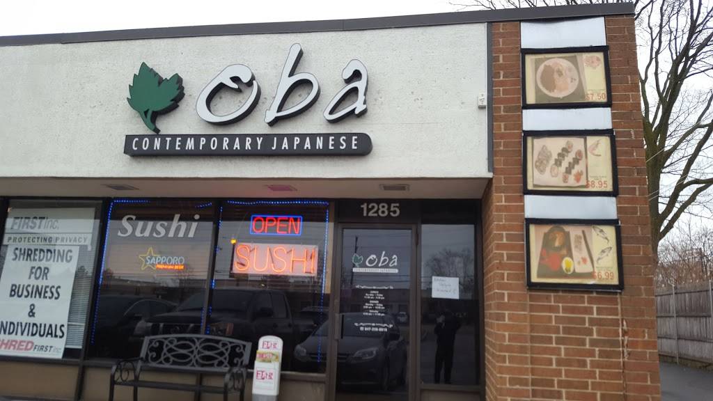 Oba Contemporary Japanese | restaurant | 1285 S Elmhurst Rd, Des Plaines, IL 60018, USA | 8472288810 OR +1 847-228-8810