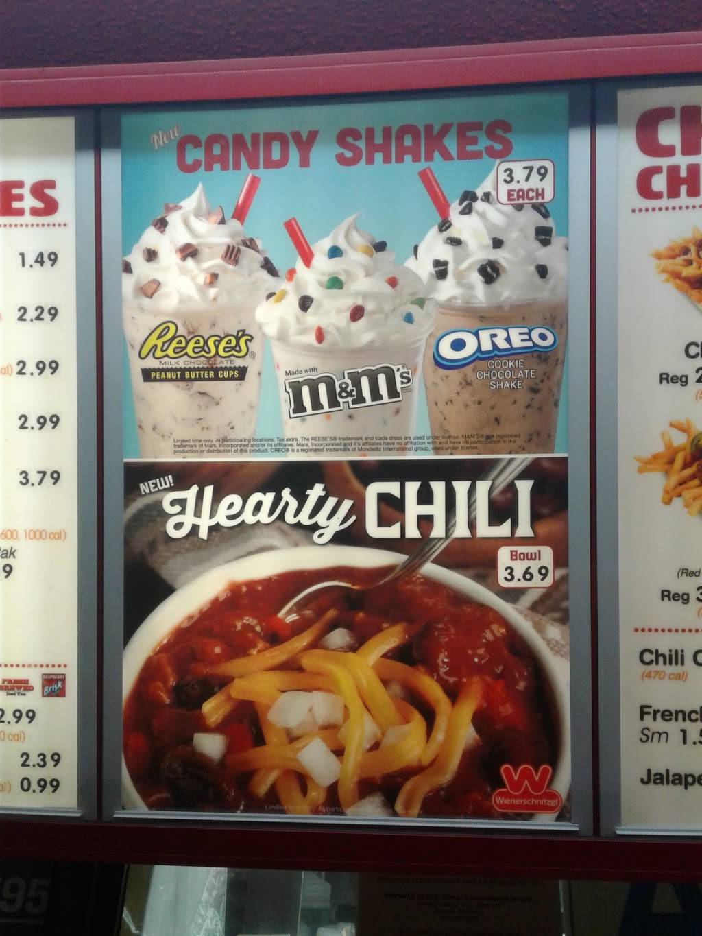 Wienerschnitzel | restaurant | 12056 E Carson St, Hawaiian Gardens, CA 90716, USA | 5624212219 OR +1 562-421-2219