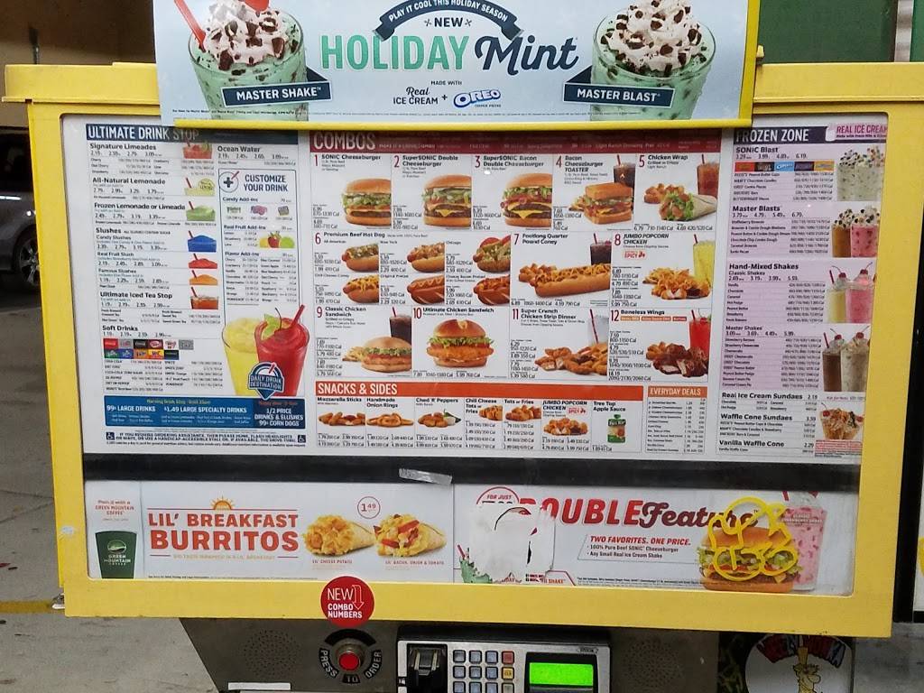 Sonic Drive-In | restaurant | 1101 W 18th St, Merced, CA 95340, USA | 2093833281 OR +1 209-383-3281