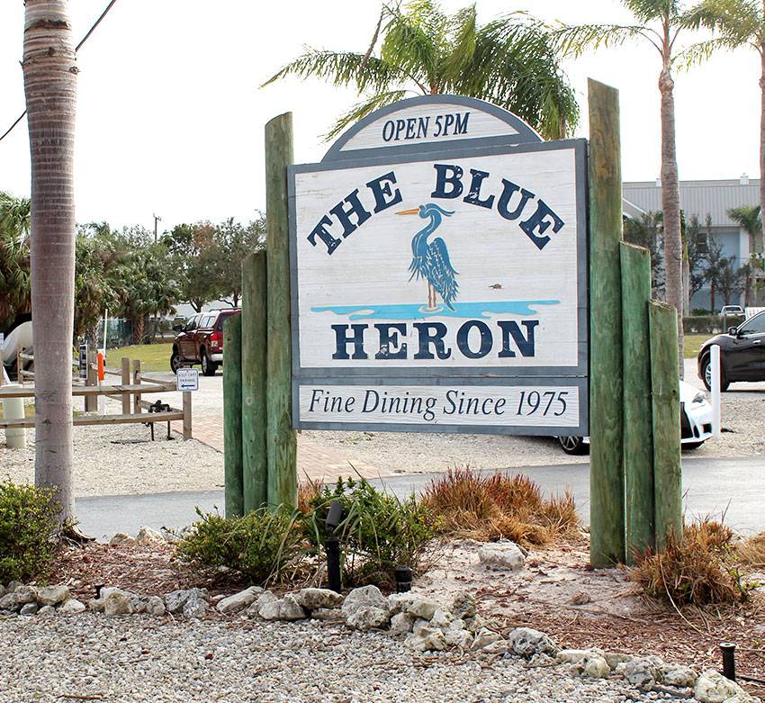 Blue Heron Restaurant | restaurant | 387 Capri Blvd #8613, Naples, FL 34113, USA | 2393946248 OR +1 239-394-6248