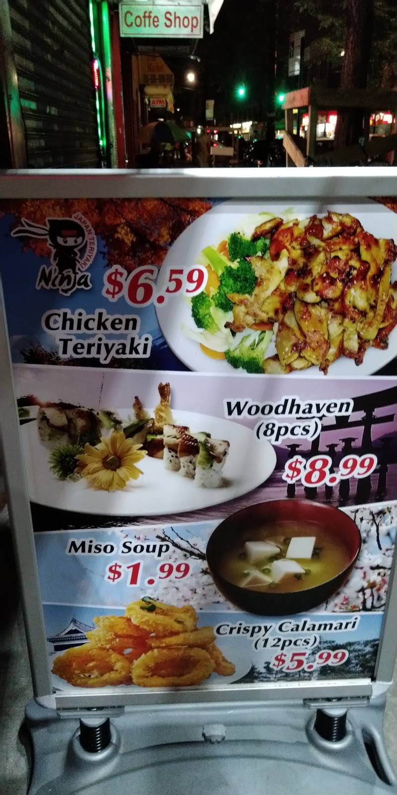 Ninja Japan Teriyaki & Sushi | restaurant | 1920 Church Ave, Brooklyn, NY 11226, USA | 7182829888 OR +1 718-282-9888