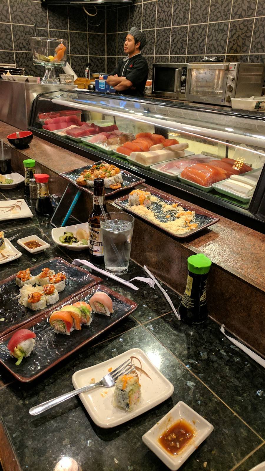 Hanabi Hibachi and Sushi | restaurant | 9100 N Fwy Service Rd E #120, Fort Worth, TX 76177, USA | 8177503333 OR +1 817-750-3333
